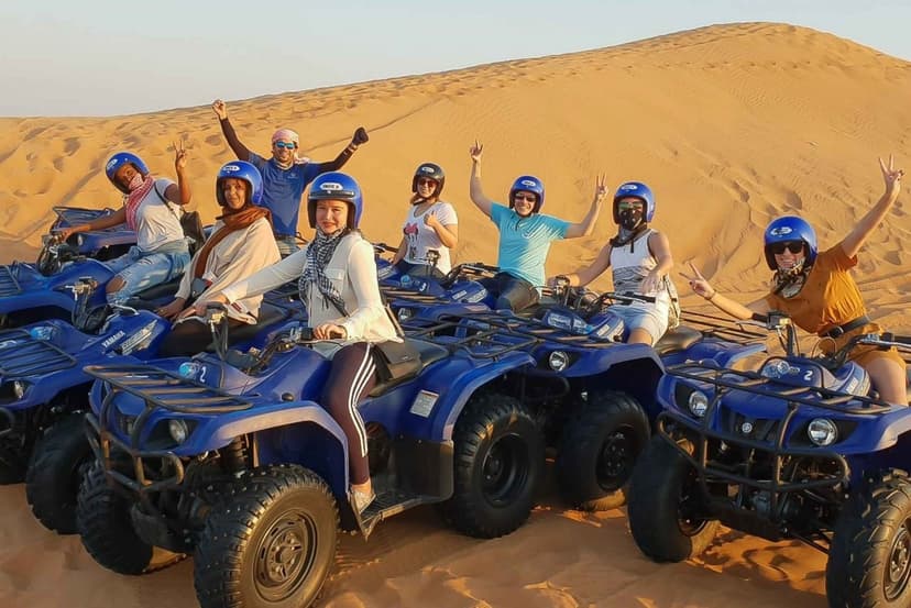 Premium Desert Safari with Quad Bike + VIP Service