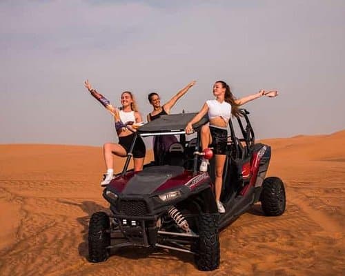 VIP Evening Desert Safari with Quad Bike Ride Private Package